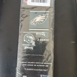 Official Philadelphia eagles 2 Sided garden flag 12.5”18”