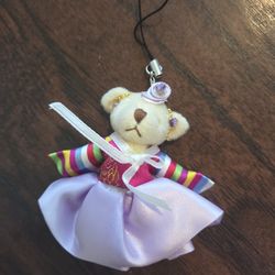 Korean Hanbok bear keyring