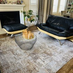 Leather Couch Set