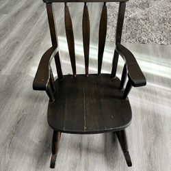 Vintage Kids Rocking Chair