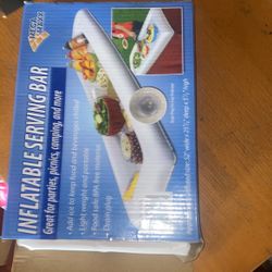 Inflatable Serving Bar Brand New Perfect For an Inexpensive Gift And For Summer Outdoors 