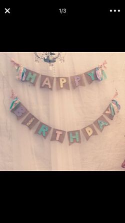 Birthday banner