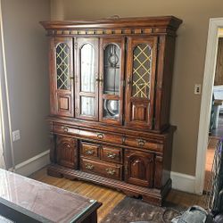Vintage China Cabinet 