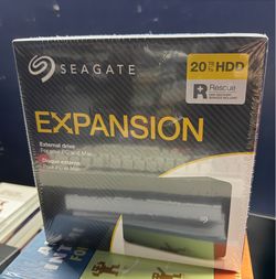 Seagate Expansion 20TB external hard drive sealed and new