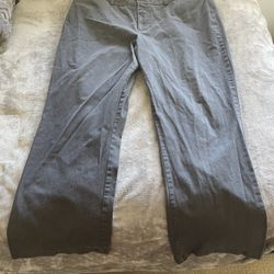 Dockers Women’s Professional Trousers - Size 16S (Petite) - Dark Gray/Charcoal