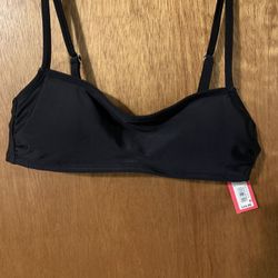 NEW w/tags - Girls Black Bathing Suit Top