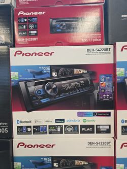 Pioneer DEH-S4220BT
CD receiver