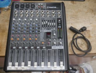 Mackie Products PRO FX 8 professional mic line mixer with FX F(contact info removed)1