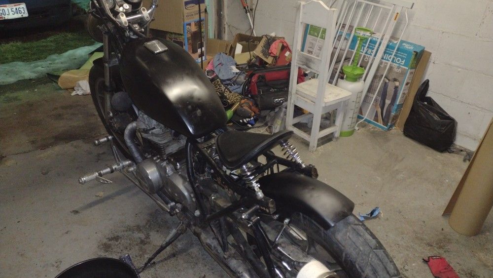 Kawasaki Kz440 Ltd Hardtail Bobber