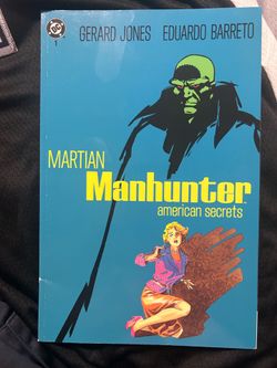 1992 DC Martian Manhunter Novel American Secrets
