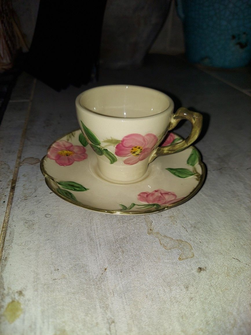 Tea Cup And Saucer  Vintage