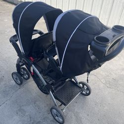 BabyTrend Sit N’ Stand Double Stroller
