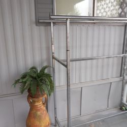 Yard Sale Clothes Rack