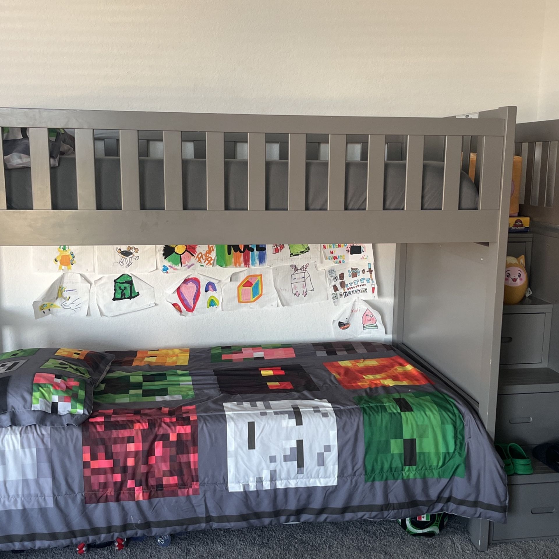 Grey Bunk Bed Good Condition from City Furniture