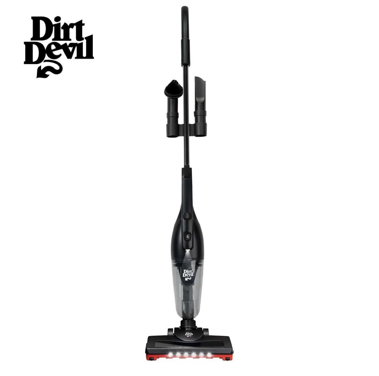 Dirt Devil 4-in-1 Cordless Rechargeable Stick Vacuum Cleaner with Turbo Motor Floorhead