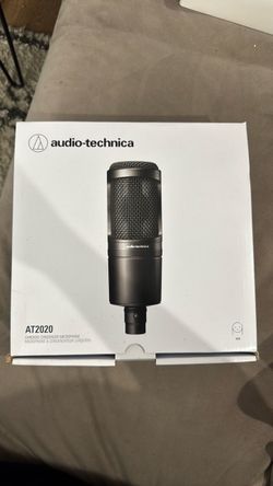 Audio-Technica AT2020 XLR Condenser Microphone – Open Box