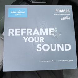 Anker Soundcore Frames Cafe Smart Bluetooth Audio Glasses Black 