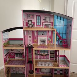 Barbie Dream House With Elevator And Stairs