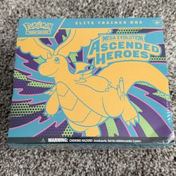 Pokémon TCG: Mega Evolution Ascended Heroes Elite Trainer Box NEW/SEALED
