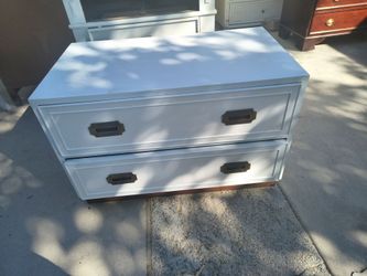 White -Drawer Nightstand each 25