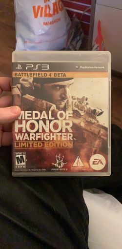 Medal of Honor Warfighter: Limited Edition (PS3-Good condition)