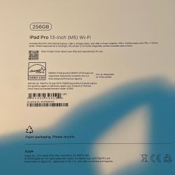 I Pad Pro 13 Inch M5