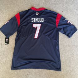 C.J. Stroud Jersey Stitched and NFL Licensed Double XL size and Tag On