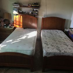 Twin Bed frames With New Mattresses