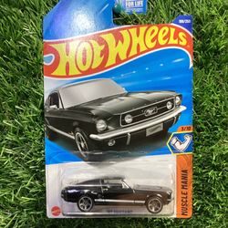 Hot Wheels 1967 Mustang 1/64 Black Muscle Car cars