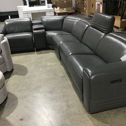 Power Recliner Sectional