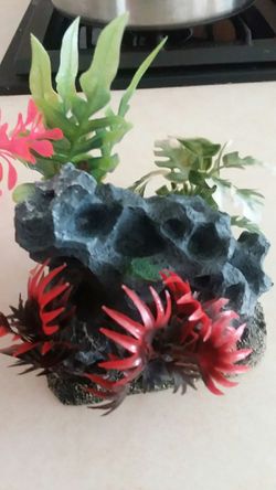Artificial aquarium plants