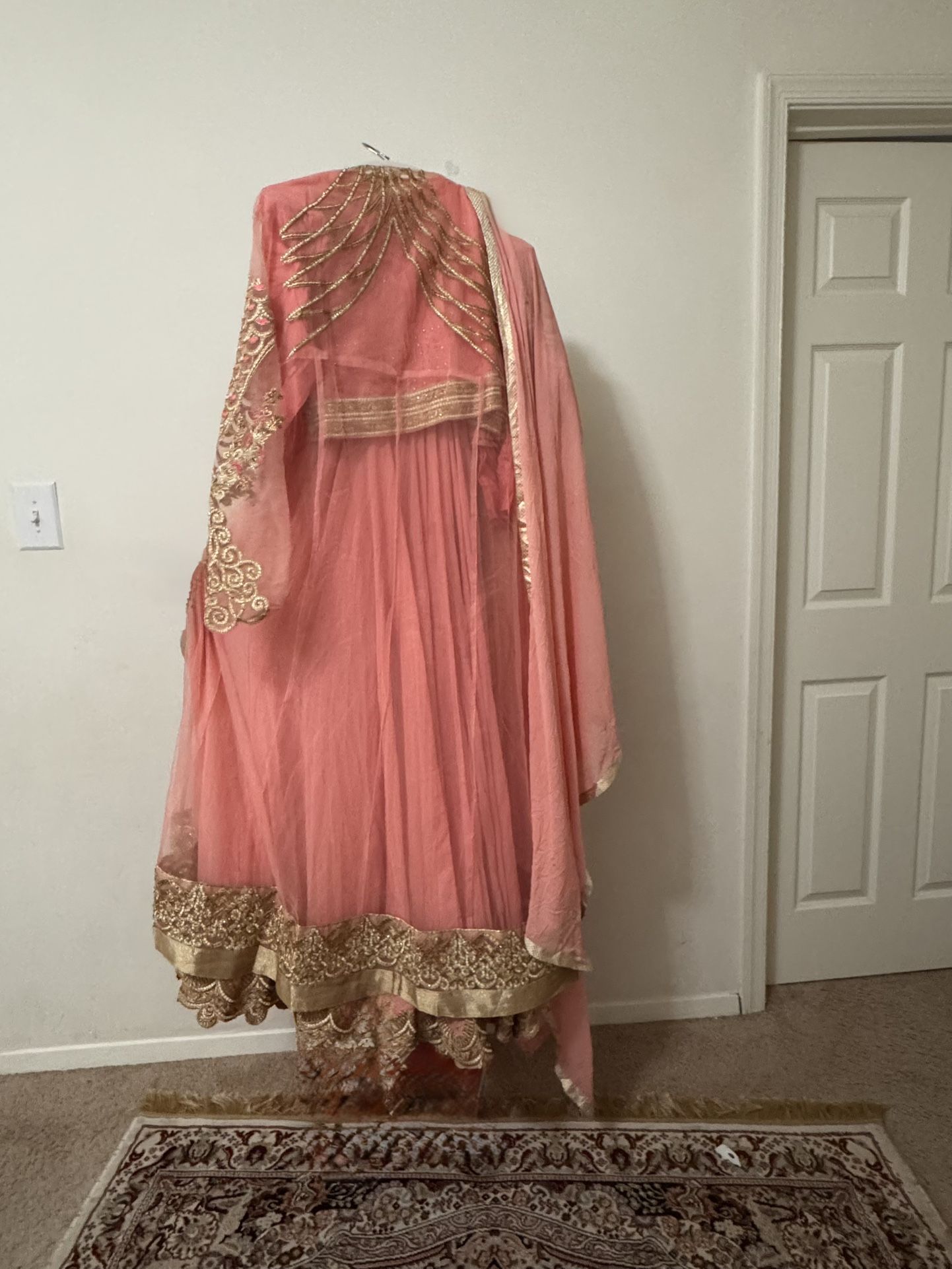 Three Peace Pakistani Dress Only For 100$ Used Twice 