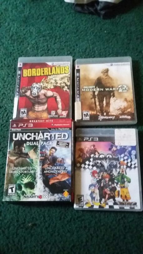 (5) Playstation 3 Titles