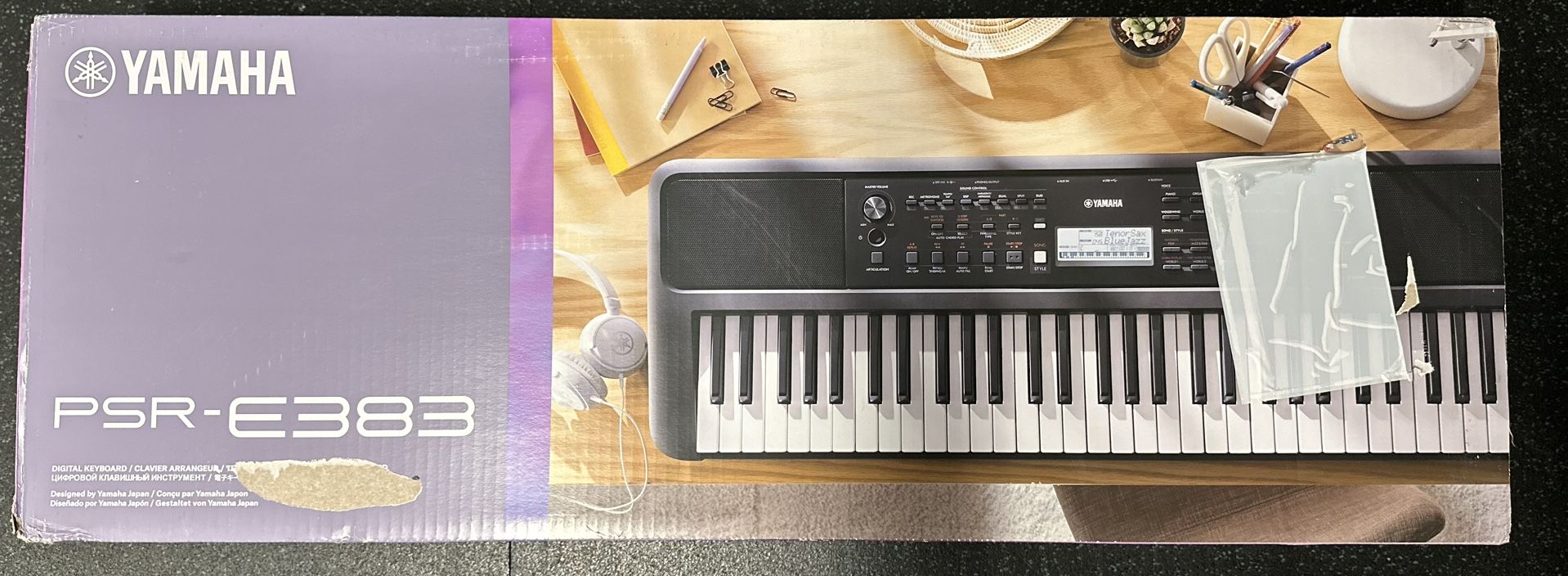 Yamaha Piano keyboard PSR-E383
