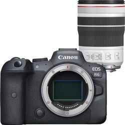 Canon Bundle: R6 Mirorless Body, RF 70-200 f/2.8, Lens R 24-105 f/4 Lens, And More! (bundle valued at $6010)