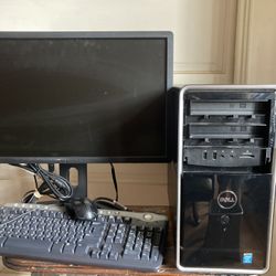 Dell Inspiron 3847 Tower  W/23” Monitor 