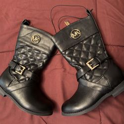 Michael Kors Girls Boots Sz 9 ❤️