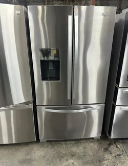 Whirlpool 3-Door French Door Refrigerator Stainless Steel