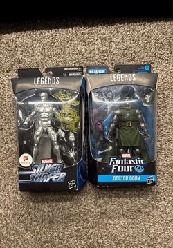 Marvel legends doom and silver surfer
