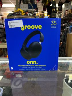 Onn. Groove Wireless Over-Ear Headphones