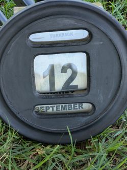 Turnback Perpetual Calendar Desk Accessory