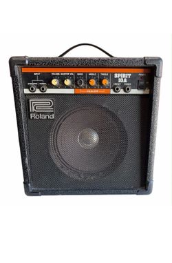 🔥 Roland Spirit 10A Guitar Combo Amp 10W 1x8 Made USA Powers On🔥