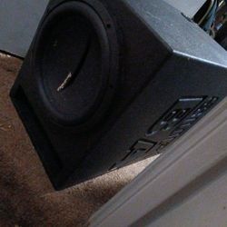 12" PHOENIX GOLD SX SUBWOOFER IN  SUPER BASS ENCLOSURE 