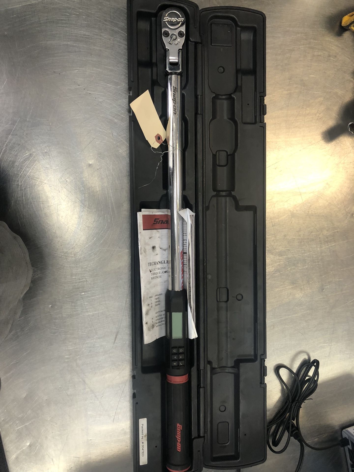 SNAP ON TORQUE WRENCH 