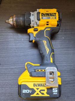 Dewalt 20v Max XR Brushless Drill and battery