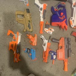  Nerf Gun Lot !!!