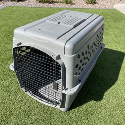 XL plastic dog crate