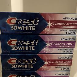 Crest 3  D white toothpaste 4/$10