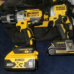 Dewalt Hammer Drill Driver 1/2 Inch Xr Combo