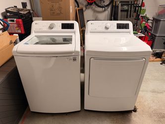 LG Top Load Washer and Dryer Set